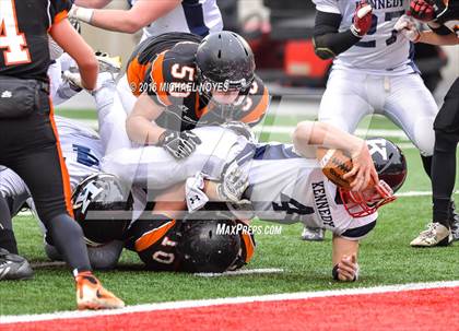 Thumbnail 2 in John F. Kennedy Catholic vs. Minster (OHSAA Division VII Final)  photogallery.