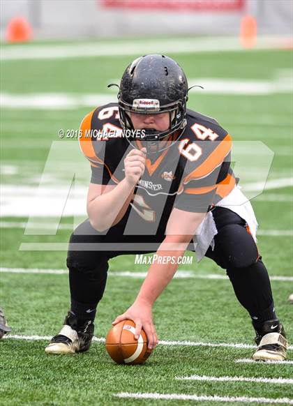 Thumbnail 3 in John F. Kennedy Catholic vs. Minster (OHSAA Division VII Final)  photogallery.