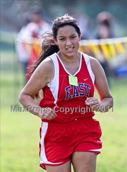 Thumbnail 3 in FR: McDonald's Roughrider Invitational (Frosh Girls Large School) photogallery.