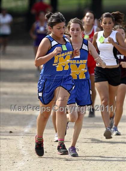 Thumbnail 1 in FR: McDonald's Roughrider Invitational (Frosh Girls Large School) photogallery.