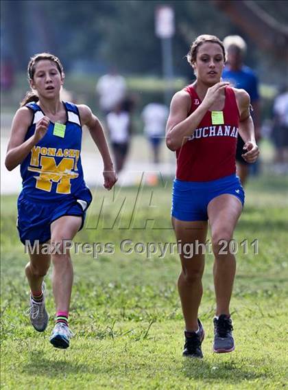 Thumbnail 1 in FR: McDonald's Roughrider Invitational (Frosh Girls Large School) photogallery.