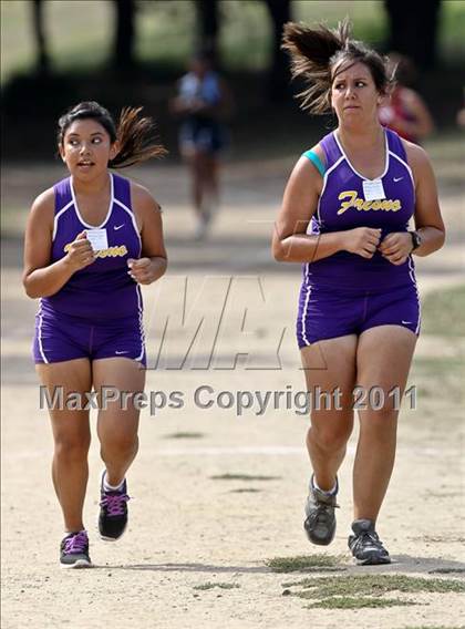 Thumbnail 1 in FR: McDonald's Roughrider Invitational (Frosh Girls Large School) photogallery.