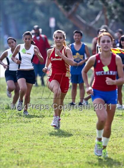 Thumbnail 1 in FR: McDonald's Roughrider Invitational (Frosh Girls Large School) photogallery.