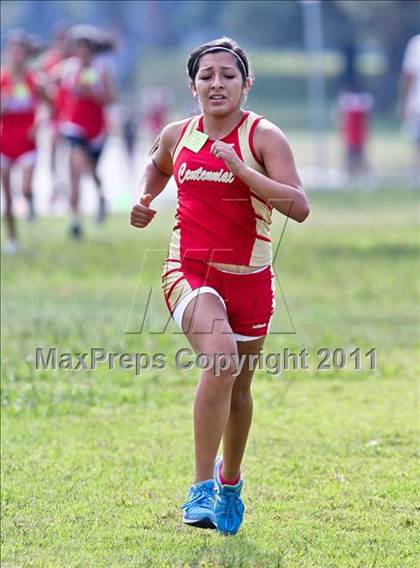 Thumbnail 2 in FR: McDonald's Roughrider Invitational (Frosh Girls Large School) photogallery.