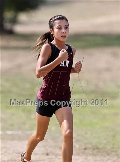 Thumbnail 1 in FR: McDonald's Roughrider Invitational (Frosh Girls Large School) photogallery.