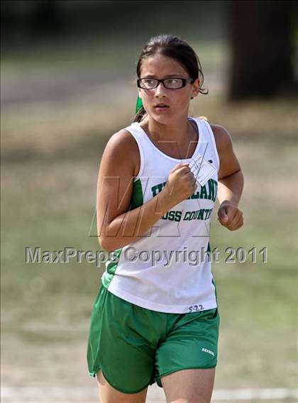 Thumbnail 1 in FR: McDonald's Roughrider Invitational (Frosh Girls Large School) photogallery.