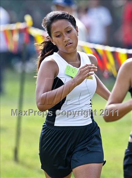 Thumbnail 2 in FR: McDonald's Roughrider Invitational (Frosh Girls Large School) photogallery.