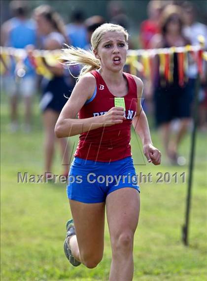 Thumbnail 2 in FR: McDonald's Roughrider Invitational (Frosh Girls Large School) photogallery.