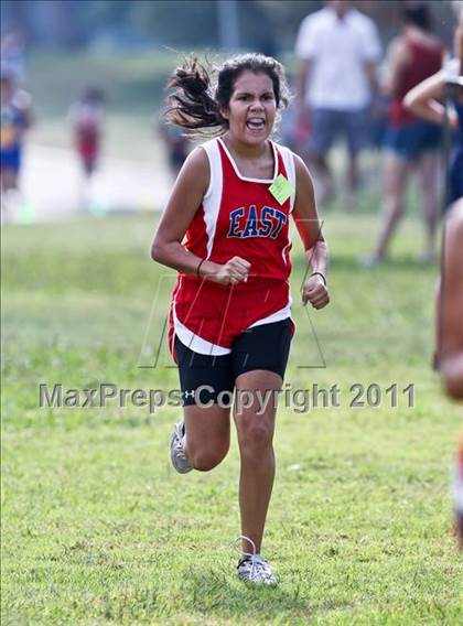 Thumbnail 1 in FR: McDonald's Roughrider Invitational (Frosh Girls Large School) photogallery.