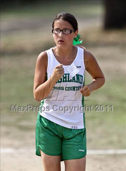 Thumbnail 3 in FR: McDonald's Roughrider Invitational (Frosh Girls Large School) photogallery.