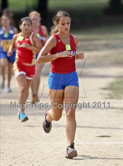 Thumbnail 3 in FR: McDonald's Roughrider Invitational (Frosh Girls Large School) photogallery.
