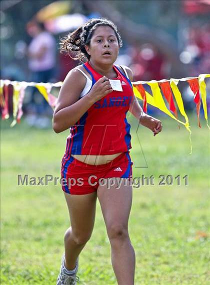 Thumbnail 2 in FR: McDonald's Roughrider Invitational (Frosh Girls Large School) photogallery.