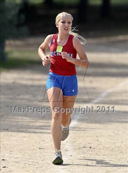 Thumbnail 1 in FR: McDonald's Roughrider Invitational (Frosh Girls Large School) photogallery.