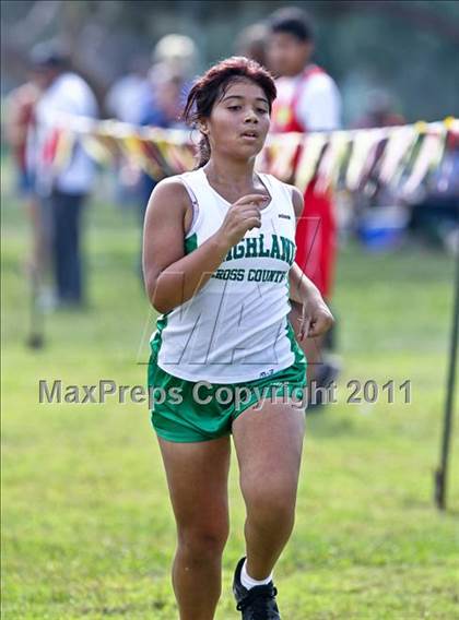 Thumbnail 2 in FR: McDonald's Roughrider Invitational (Frosh Girls Large School) photogallery.