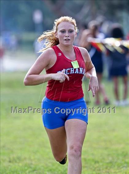 Thumbnail 1 in FR: McDonald's Roughrider Invitational (Frosh Girls Large School) photogallery.