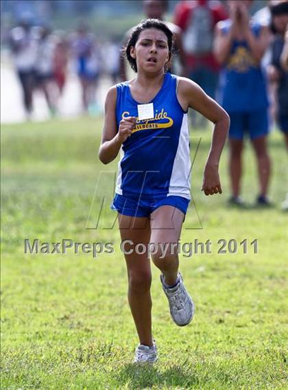 Thumbnail 3 in FR: McDonald's Roughrider Invitational (Frosh Girls Large School) photogallery.