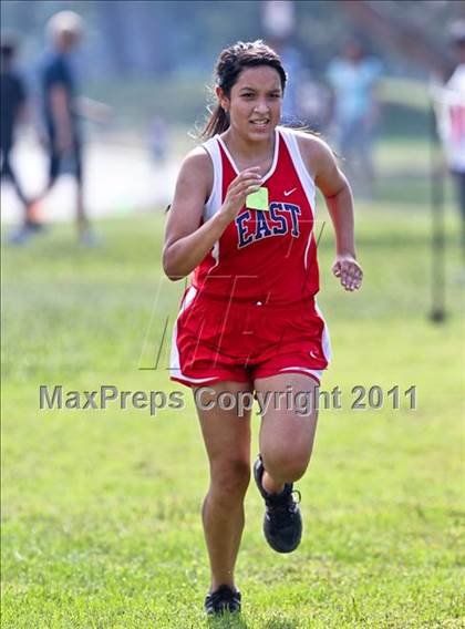 Thumbnail 3 in FR: McDonald's Roughrider Invitational (Frosh Girls Large School) photogallery.