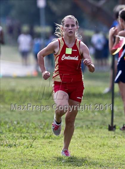 Thumbnail 1 in FR: McDonald's Roughrider Invitational (Frosh Girls Large School) photogallery.