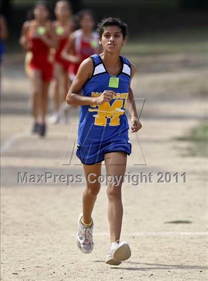 Thumbnail 3 in FR: McDonald's Roughrider Invitational (Frosh Girls Large School) photogallery.
