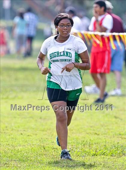 Thumbnail 3 in FR: McDonald's Roughrider Invitational (Frosh Girls Large School) photogallery.
