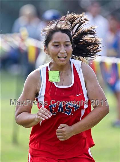 Thumbnail 2 in FR: McDonald's Roughrider Invitational (Frosh Girls Large School) photogallery.