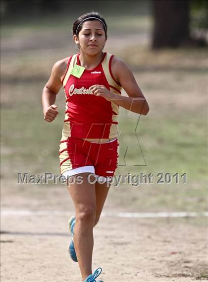 Thumbnail 1 in FR: McDonald's Roughrider Invitational (Frosh Girls Large School) photogallery.