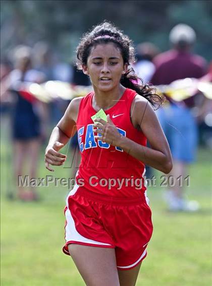 Thumbnail 2 in FR: McDonald's Roughrider Invitational (Frosh Girls Large School) photogallery.