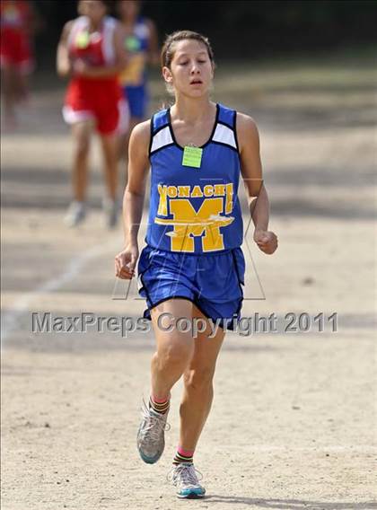 Thumbnail 2 in FR: McDonald's Roughrider Invitational (Frosh Girls Large School) photogallery.