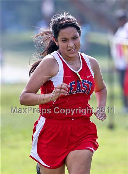 Thumbnail 2 in FR: McDonald's Roughrider Invitational (Frosh Girls Large School) photogallery.