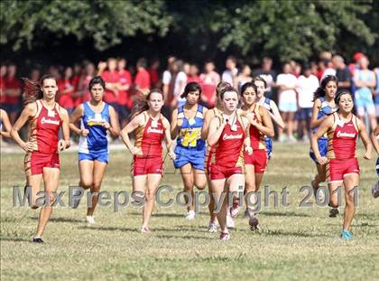 Thumbnail 2 in FR: McDonald's Roughrider Invitational (Frosh Girls Large School) photogallery.