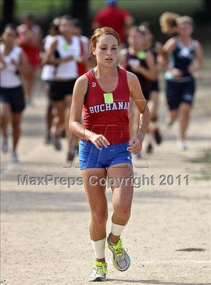Thumbnail 2 in FR: McDonald's Roughrider Invitational (Frosh Girls Large School) photogallery.