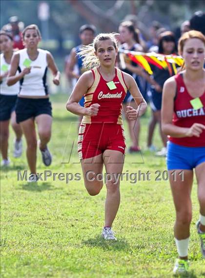Thumbnail 2 in FR: McDonald's Roughrider Invitational (Frosh Girls Large School) photogallery.