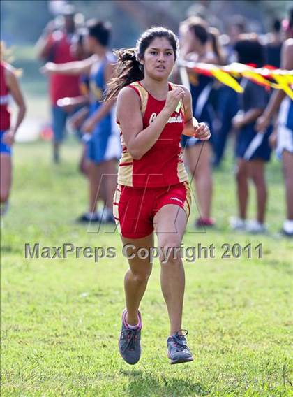 Thumbnail 1 in FR: McDonald's Roughrider Invitational (Frosh Girls Large School) photogallery.