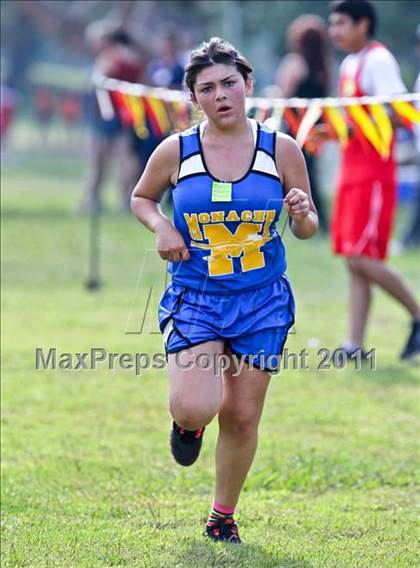 Thumbnail 3 in FR: McDonald's Roughrider Invitational (Frosh Girls Large School) photogallery.