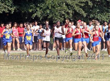 Thumbnail 2 in FR: McDonald's Roughrider Invitational (Frosh Girls Large School) photogallery.