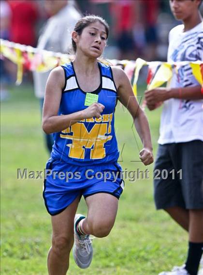 Thumbnail 2 in FR: McDonald's Roughrider Invitational (Frosh Girls Large School) photogallery.