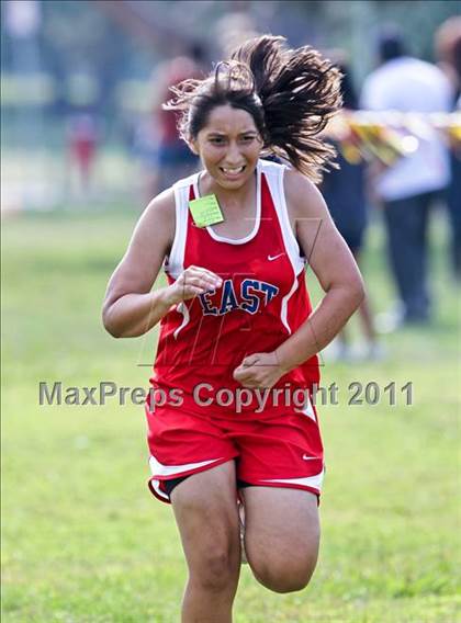 Thumbnail 1 in FR: McDonald's Roughrider Invitational (Frosh Girls Large School) photogallery.