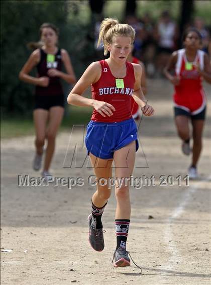 Thumbnail 3 in FR: McDonald's Roughrider Invitational (Frosh Girls Large School) photogallery.