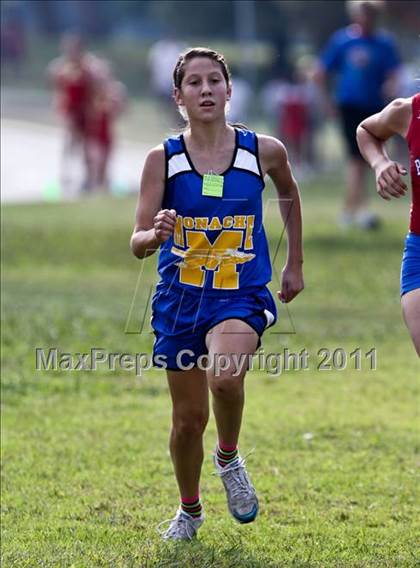 Thumbnail 1 in FR: McDonald's Roughrider Invitational (Frosh Girls Large School) photogallery.