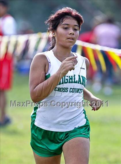 Thumbnail 3 in FR: McDonald's Roughrider Invitational (Frosh Girls Large School) photogallery.