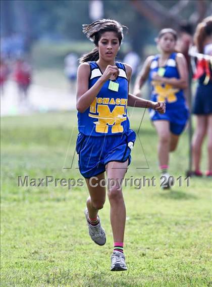 Thumbnail 2 in FR: McDonald's Roughrider Invitational (Frosh Girls Large School) photogallery.