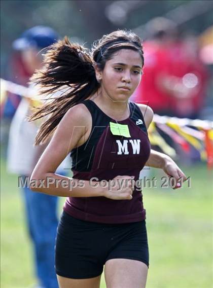Thumbnail 1 in FR: McDonald's Roughrider Invitational (Frosh Girls Large School) photogallery.