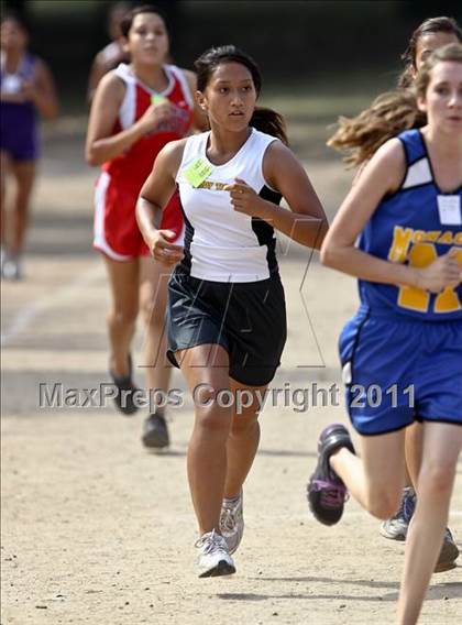 Thumbnail 3 in FR: McDonald's Roughrider Invitational (Frosh Girls Large School) photogallery.