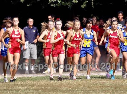 Thumbnail 1 in FR: McDonald's Roughrider Invitational (Frosh Girls Large School) photogallery.