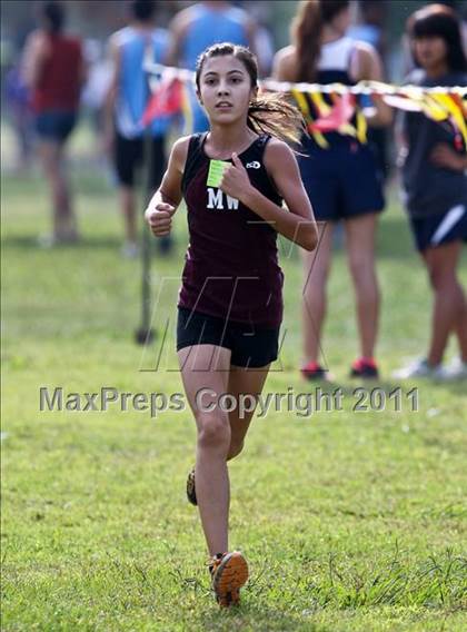 Thumbnail 2 in FR: McDonald's Roughrider Invitational (Frosh Girls Large School) photogallery.