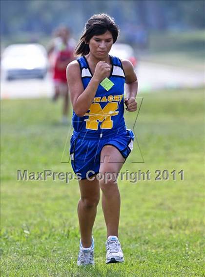 Thumbnail 3 in FR: McDonald's Roughrider Invitational (Frosh Girls Large School) photogallery.