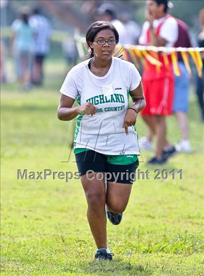 Thumbnail 1 in FR: McDonald's Roughrider Invitational (Frosh Girls Large School) photogallery.
