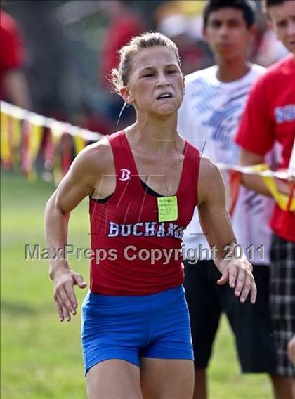 Thumbnail 2 in FR: McDonald's Roughrider Invitational (Frosh Girls Large School) photogallery.