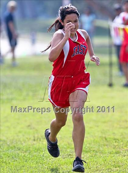 Thumbnail 1 in FR: McDonald's Roughrider Invitational (Frosh Girls Large School) photogallery.
