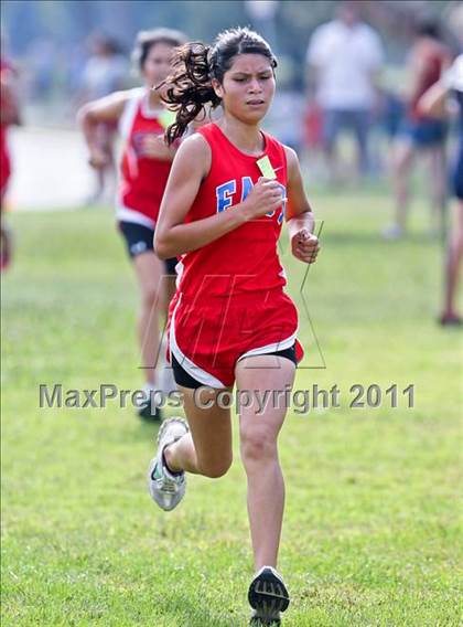 Thumbnail 2 in FR: McDonald's Roughrider Invitational (Frosh Girls Large School) photogallery.